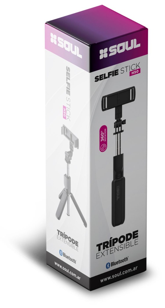 BASTON SELFIE SOUL SELF-H50 C/TRIPODE