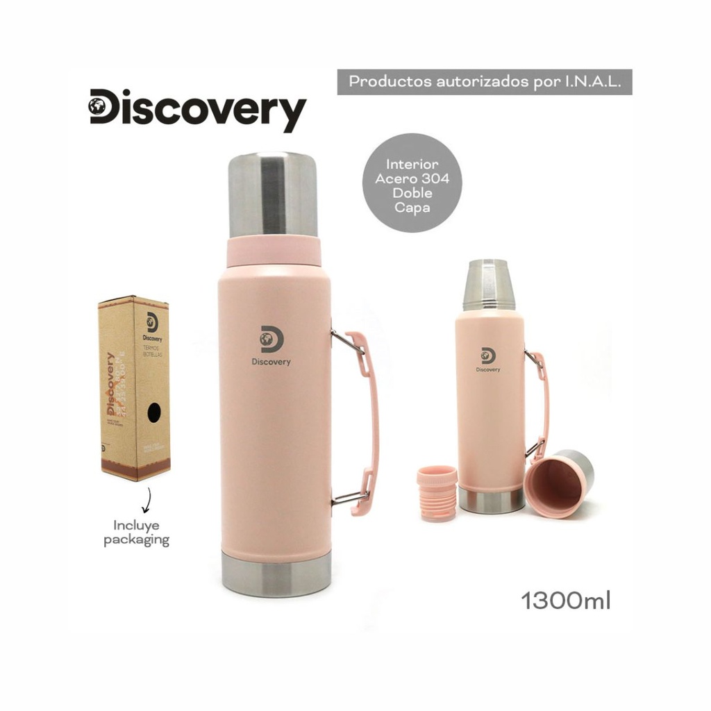 TERMO DISCOVERY 17078 1300ML ROSA