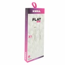 CABLE DE DATOS SOUL FLAT USB-FTYPEBL TIPO C 1.2M