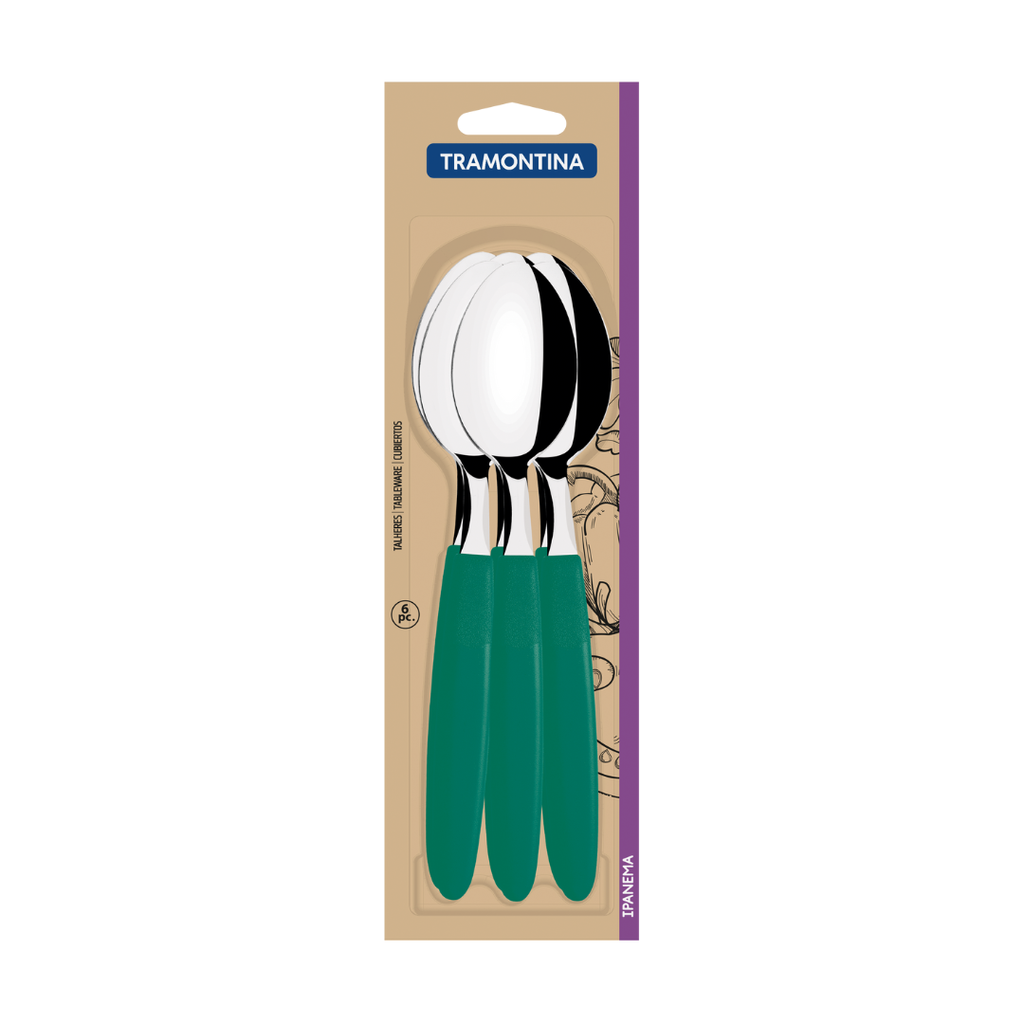 PACK TRAMONTINA IPANEMA VERDE 24 PZS