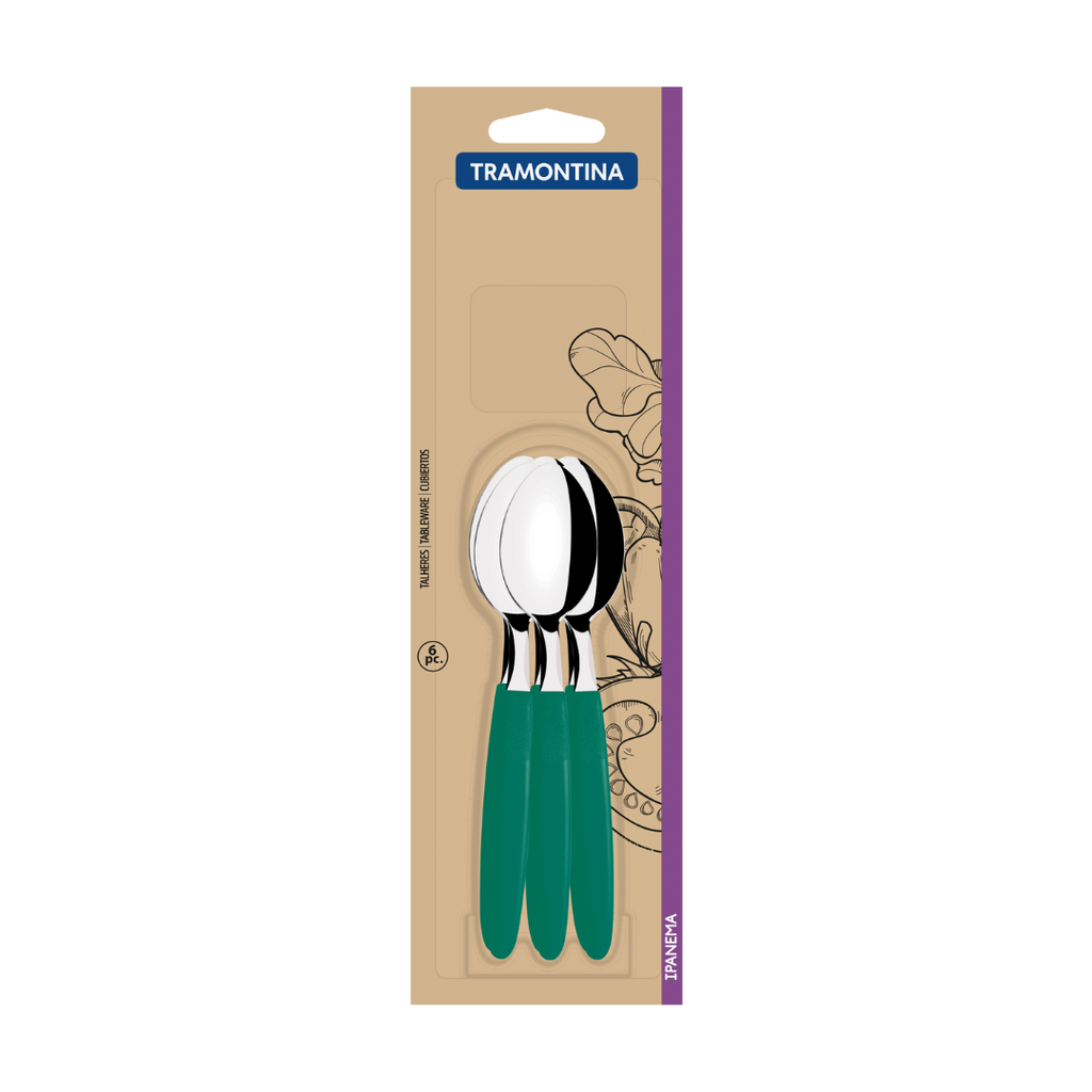 PACK TRAMONTINA IPANEMA VERDE 24 PZS