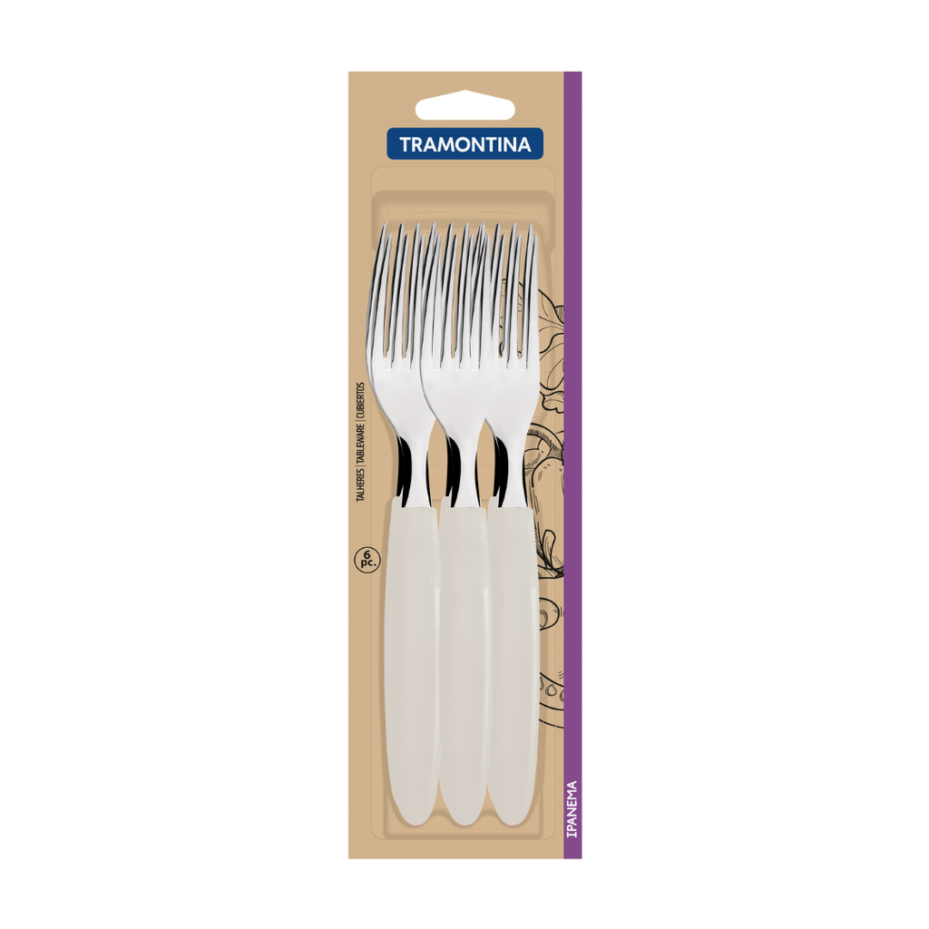 PACK TRAMONTINA IPANEMA GRIS 24 PZS