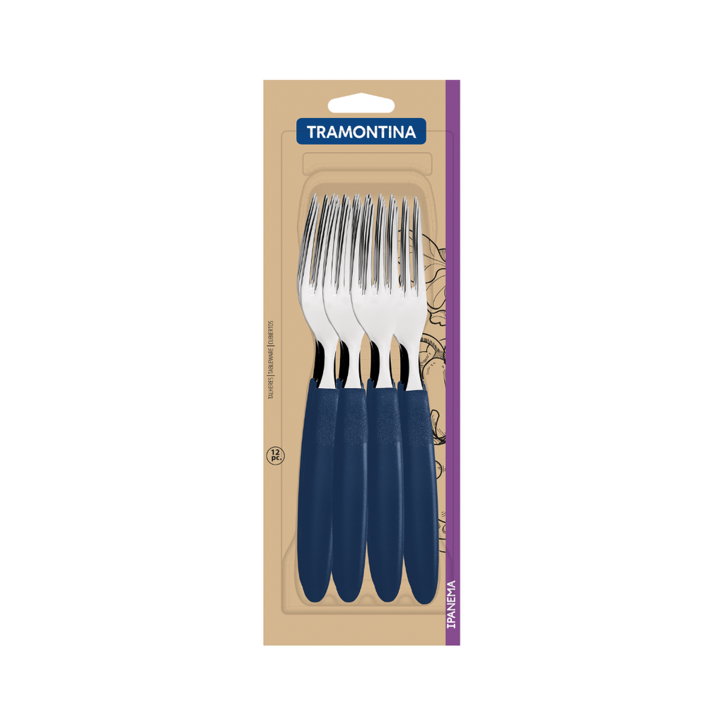 PACK TRAMONTINA IPANEMA AZUL 48 PZS