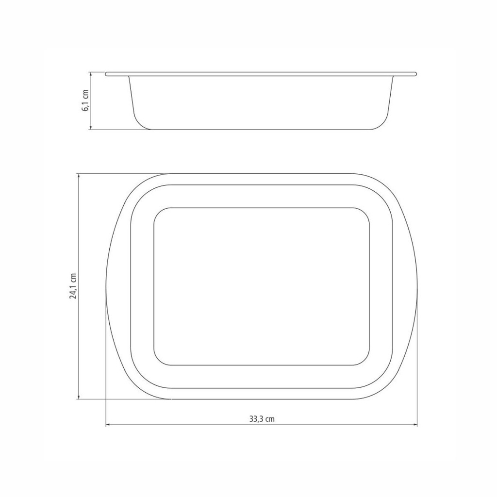 ASADERA TRAMONTINA 20051/034 BRASIL 34CM
