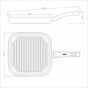 BIFERA TRAMONTINA 28515/628 PARIS T 28CM