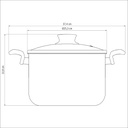 OLLA TRAMONTINA 28530/624 PARIS 24CM