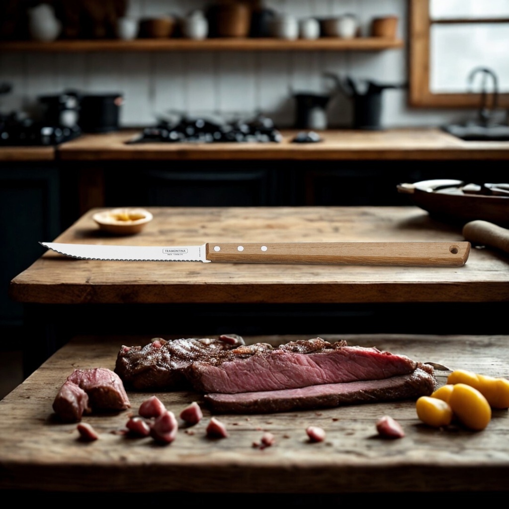 CUCHILLO P/ASADO TRAMONTINA 26440/108 CHURRASCO 8"