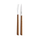 JUEGO P/ASADO TRAMONTINA 26499/037 CHURRASCO 2 PZAS