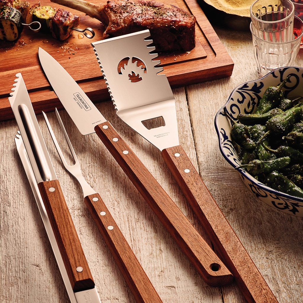 PINZA PARA CARNE TRAMONTINA 26446/100 CHURRASCO