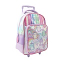 MOCHILA CARRO TRENDY 28770 15" LILA C/CARTUCHERA