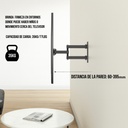 SOPORTE DE TV NIVIKO NVK68-443 C/BRAZO 26-52"