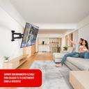 SOPORTE DE TV NIVIKO NVK78-446 C/BRAZO DOBLE 22-70"