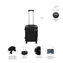 VALIJA TRENDY 19163 CARRY ON 20" NEGRO