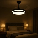 VENTILADOR LILIANA VTHN603R RETRACTIL NEGRO