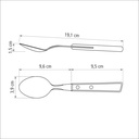 CUCHARA DE MESA TRAMONTINA 22203/900 TRADICIONAL 12 PZS