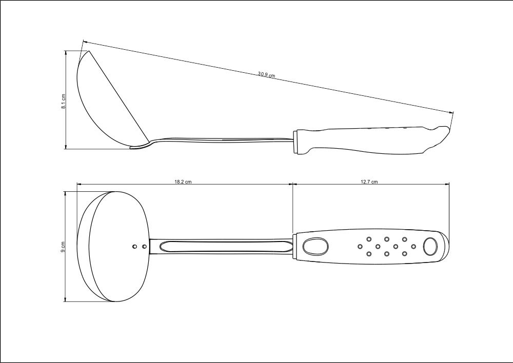 CUCHARON TRAMONTINA 25653/100 UTILITA