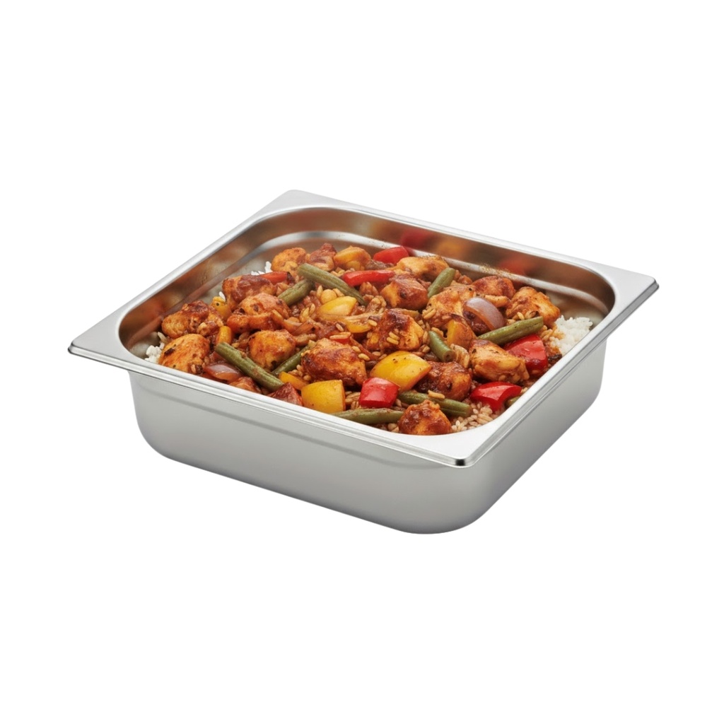 CUBA GASTRONOMICA TRAMONTINA 61052/100 2/3 100MM SIN ASA