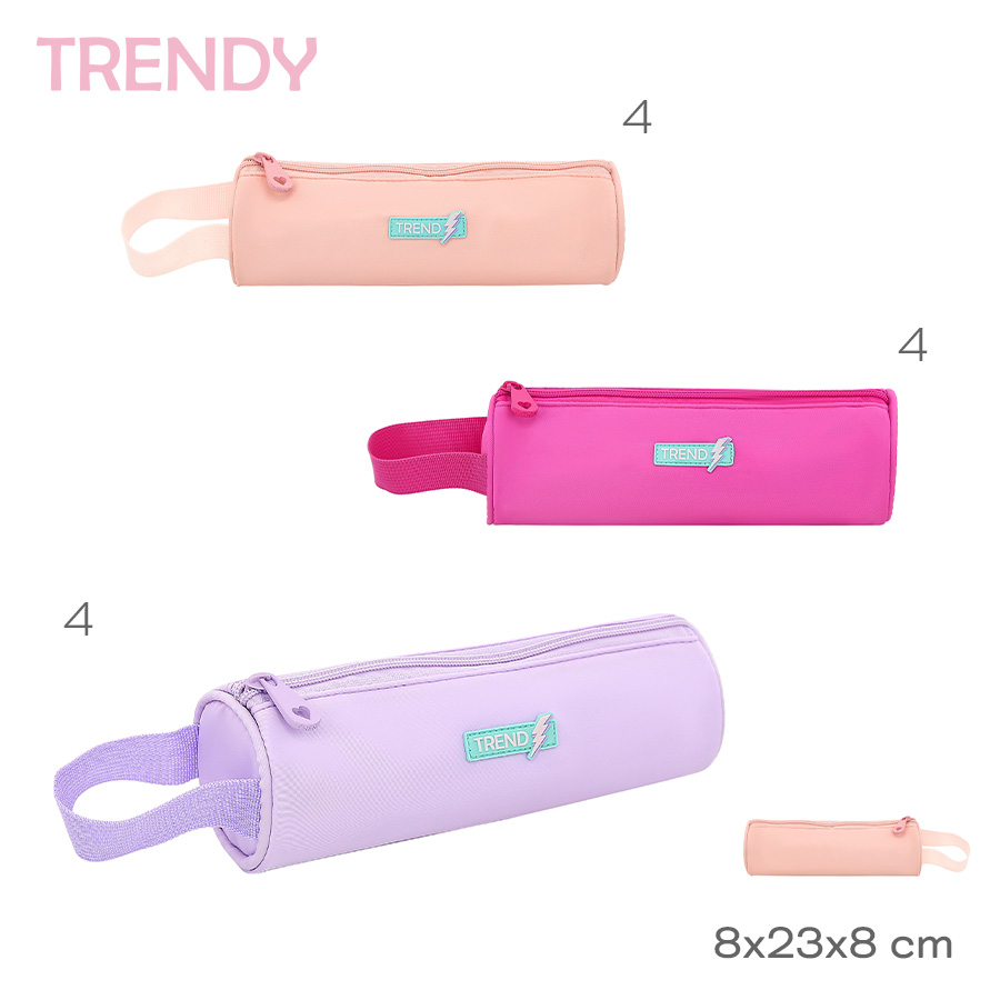 CARTUCHERA TRENDY 30240 FUCSIA SIMPLE