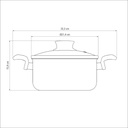 CACEROLA TRAMONTINA 28524/620 PARIS 20CM
