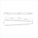 PINZA PARA CARNE TRAMONTINA 21175/190 CHURRASCO