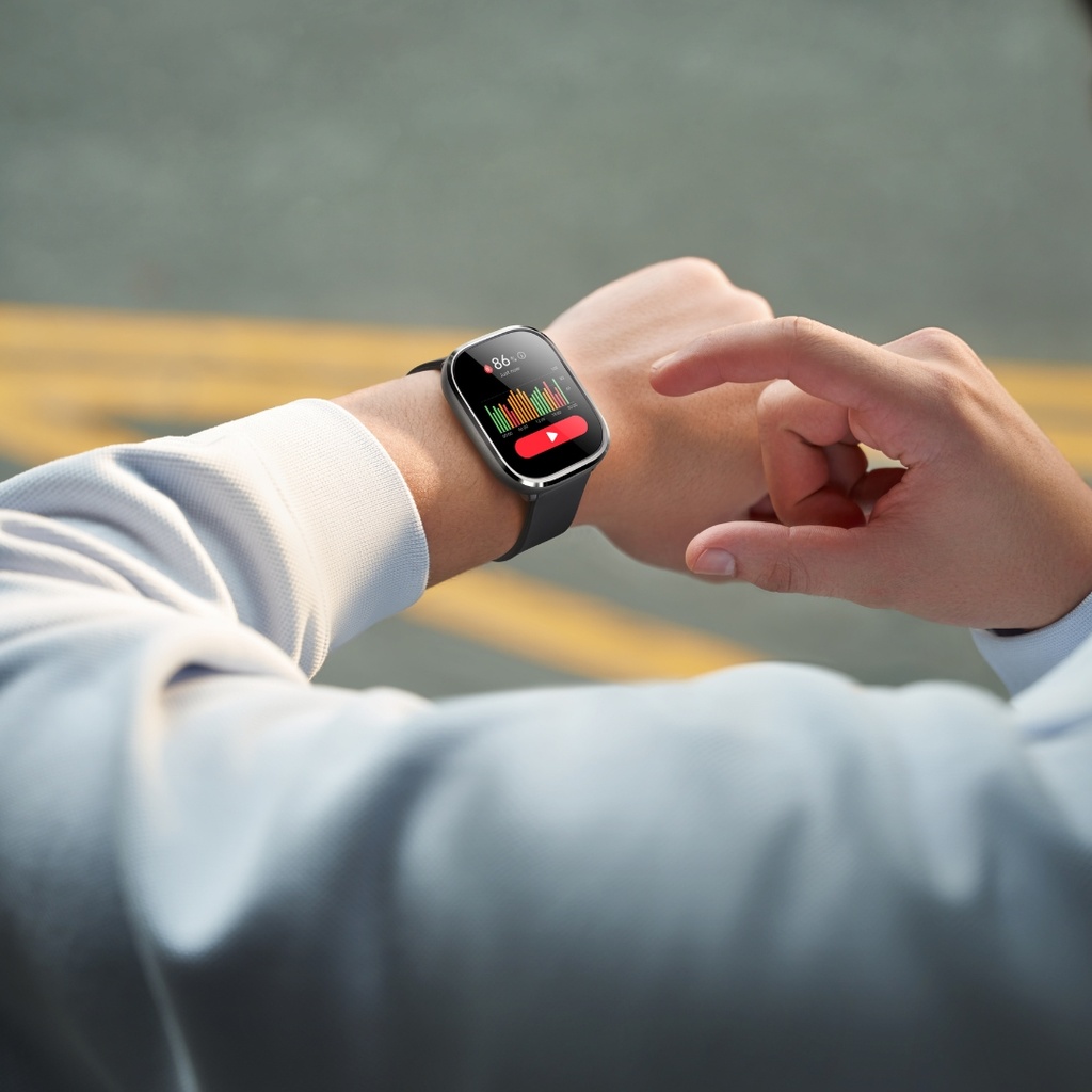 RELOJ MIBRO C4 PLATEADO