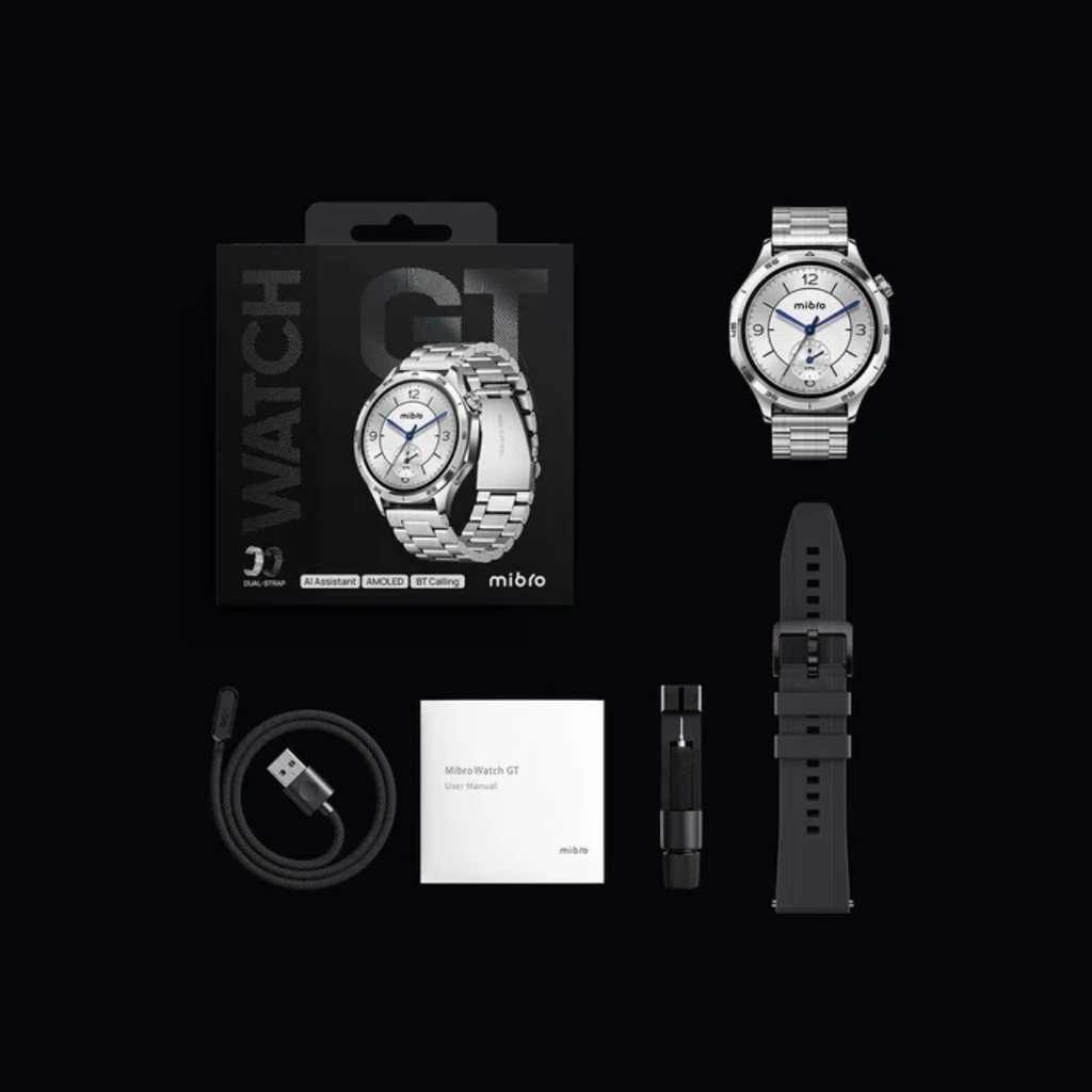 RELOJ MIBRO GT PLATEADO 