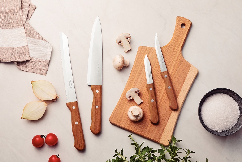 JUEGO DE CUCHILLOS TRAMONTINA 22399/082 DYNAMIC 5 PZAS