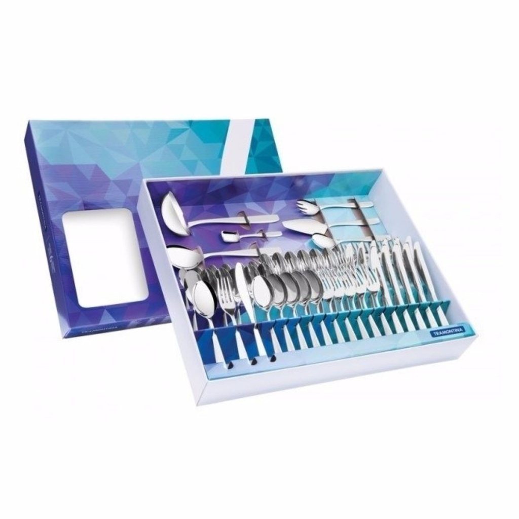 JUEGO DE CUBIERTOS TRAMONTINA 66940/027 ATHENAS 101 PZS