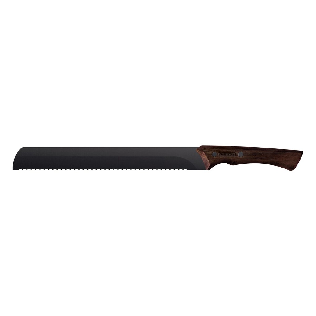 CUCHILLO DENTADO TRAMONTINA 22848/110 BLACK 10"