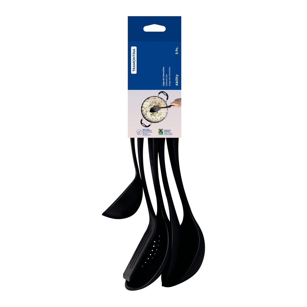 JUEGO UTENSILLOS TRAMONTINA 25199/007 ABILITY 5PZS
