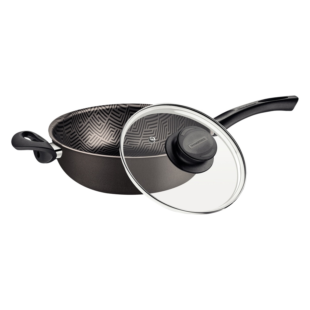 SARTEN TRAMONTINA 28518/624 PARIS 24CM CON TAPA