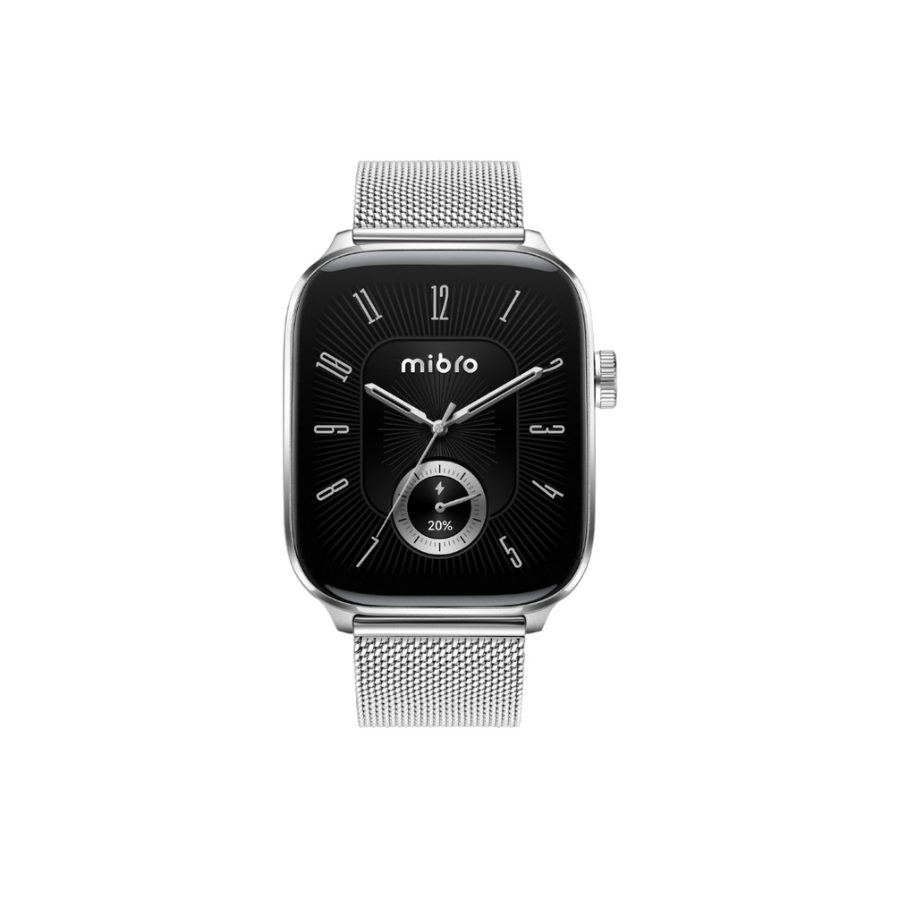 RELOJ MIBRO FIT PLATEADO 