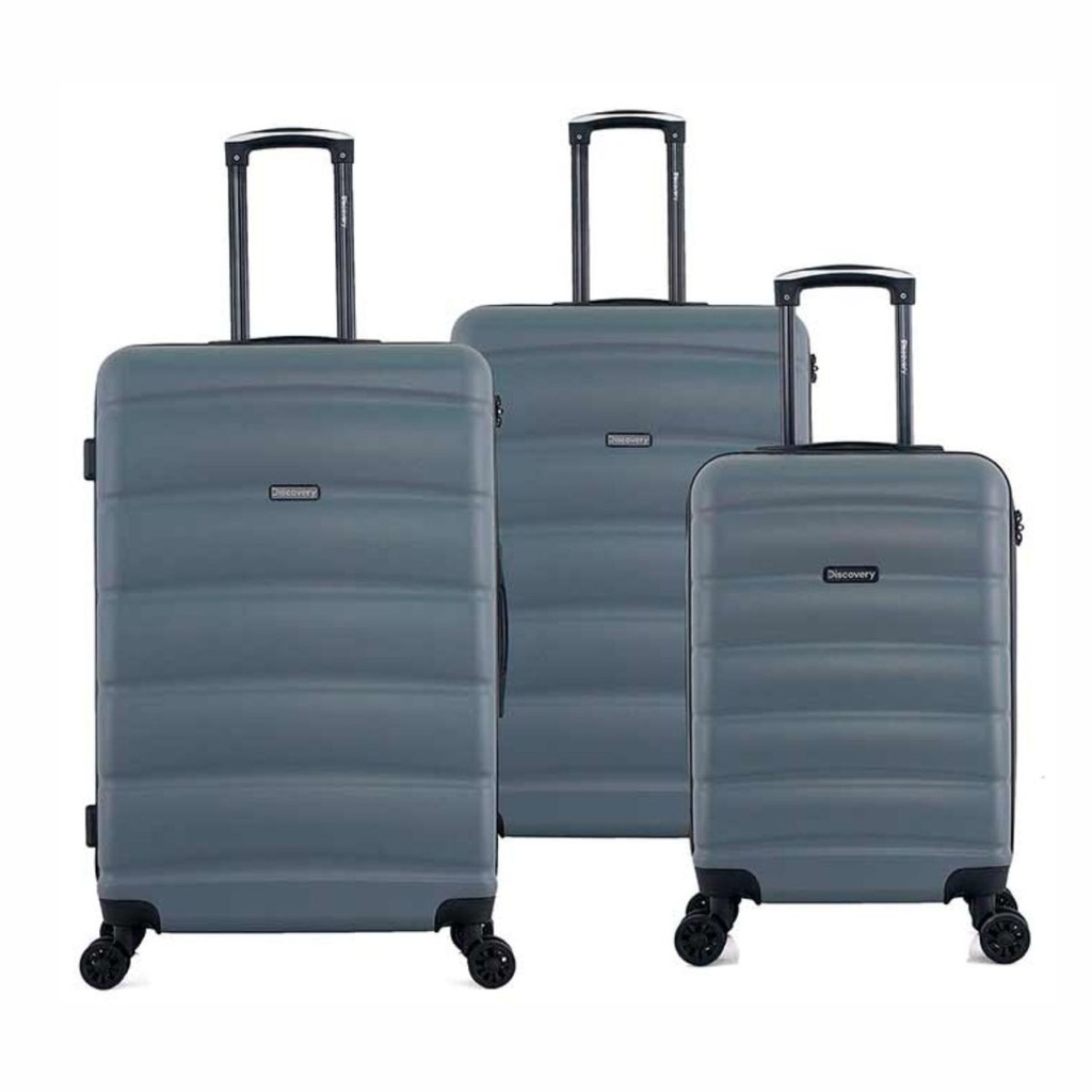 SET VALIJAS DISCOVERY 27452 3PZS 28"/24"/20" COOL GREY