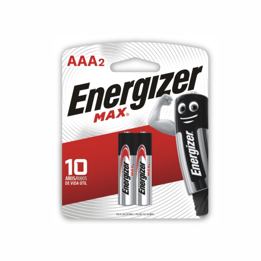 PILA ENERGIZER AAA ALCALINA BP2