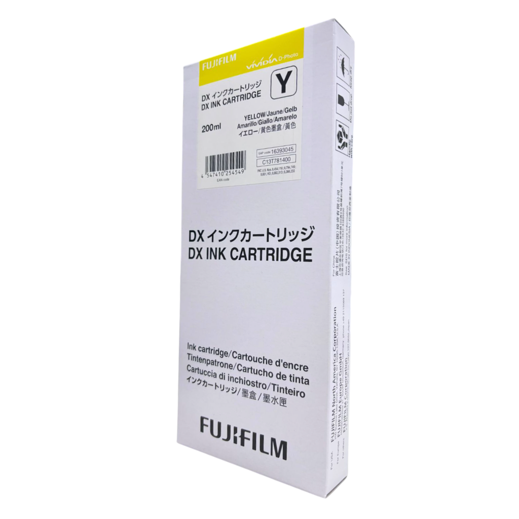 TINTA FUJI DX100 INK AMARILLO