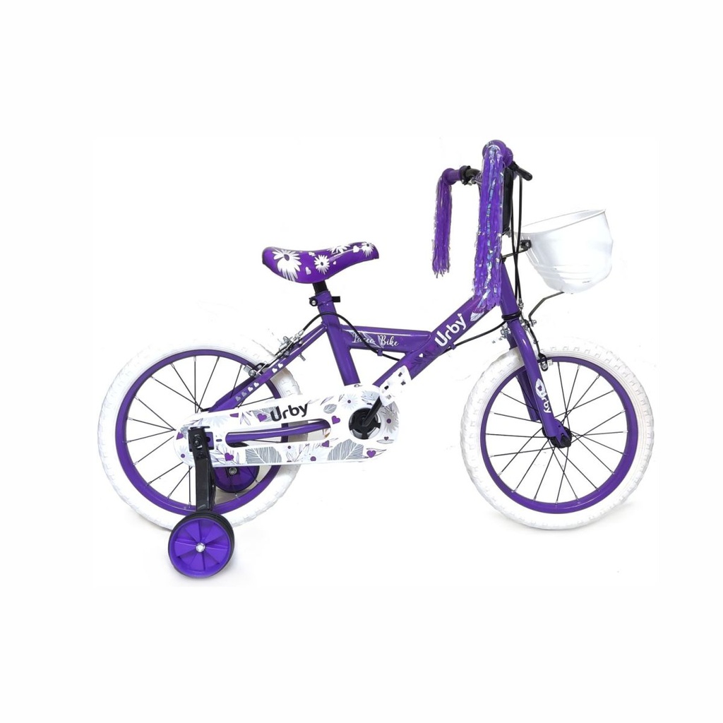 BICICLETA LAMBORGHINI 217126 09U URBY R16 VIOLETA