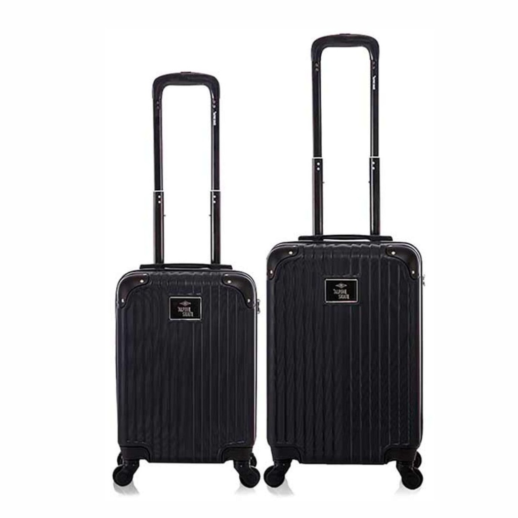 SET VALIJAS ALPINE SKATE 27563 2PZS 20"/19" NEGRO