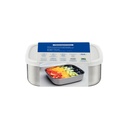 CONTENEDOR TRAMONTINA 61223/690 FREEZINOX CUADRADO 20CM