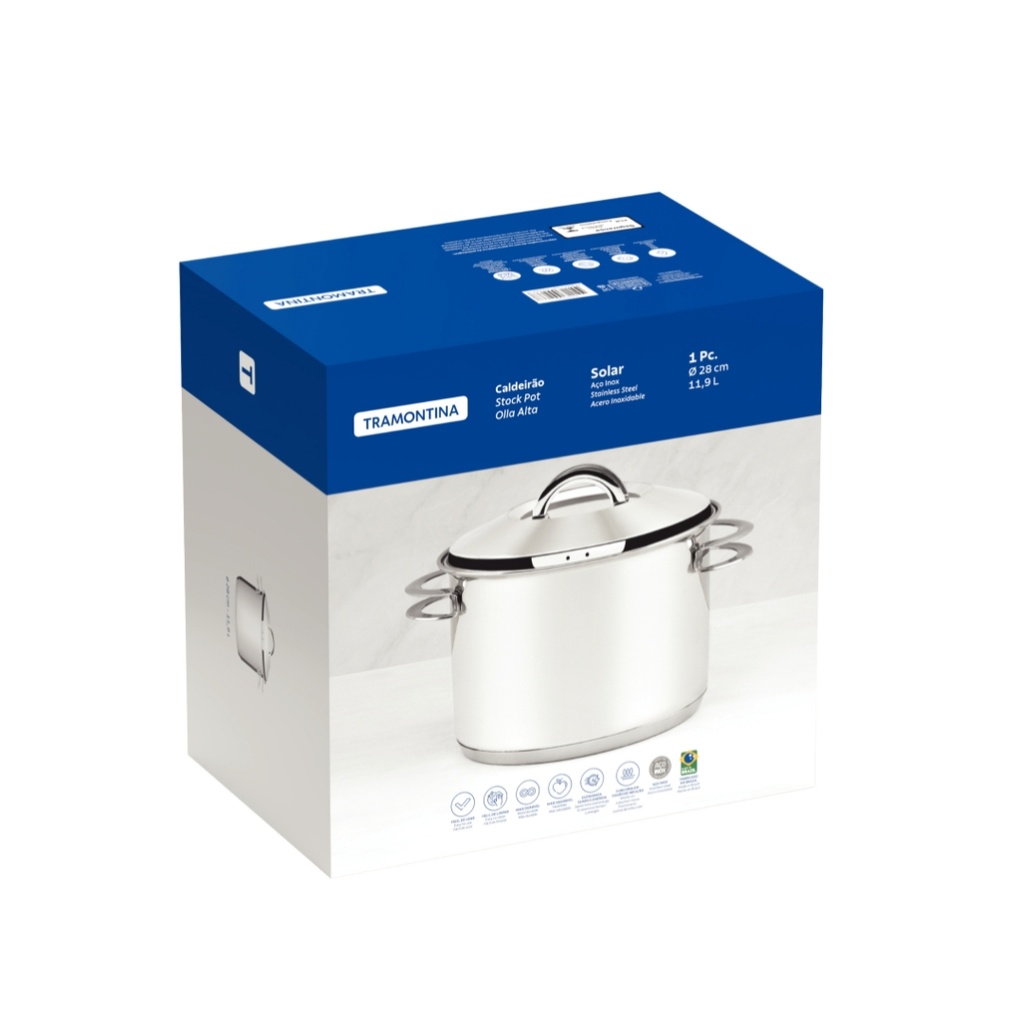 CACEROLA TRAMONTINA 62505/280 SOLAR 28CM