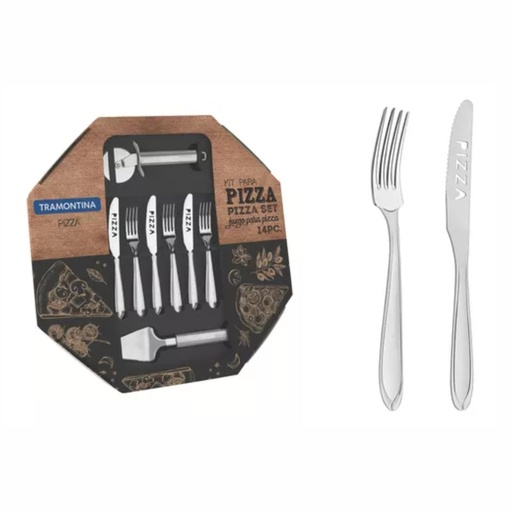 [086-90668] JUEGO P/PIZZA TRAMONTINA 66906/680 LAGUNA 14PZS