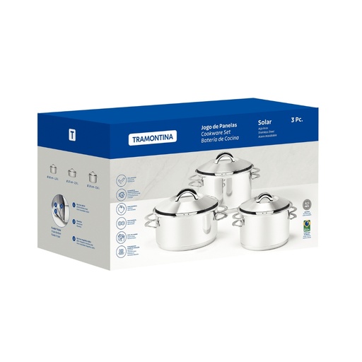 [086-10740] JUEGO TRAMONTINA 65510/740 SOLAR 3PZS