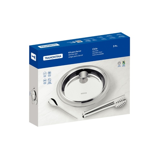 [086-10274] JUEGO P/SERVIR TRAMONTINA 64510/274 CICLO 3 PZS