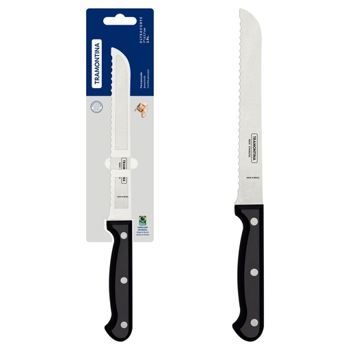 [086-68216] CUCHILLO PARA PAN TRAMONTINA 23859/107 ULTRACORTE 7"