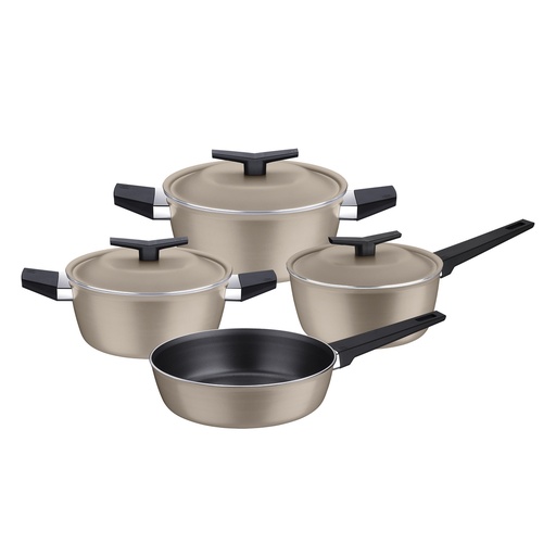 [086-47960] BATERIA DE COCINA TRAMONTINA 28399/341 SPEZIA 4PZS INDUCCION