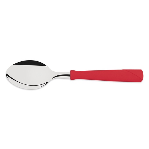 [086-27453] CUCHARA DE TE TRAMONTINA 23167/970 NEW KOLOR 12PZS ROJO