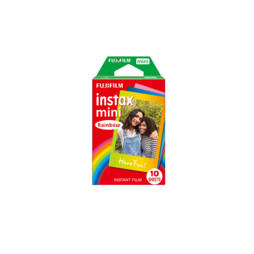 [148-44662] FILM FUJI INSTAX MINI RAINBOW 10 PK