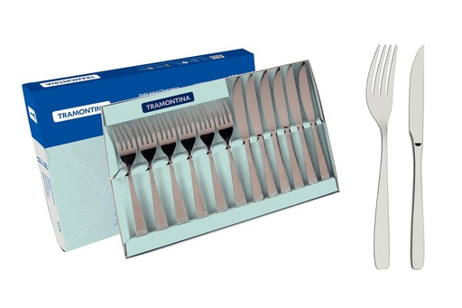 [086-72756] JUEGO P/ASADO TRAMONTINA 66950/637 COSMOS 12 PZS