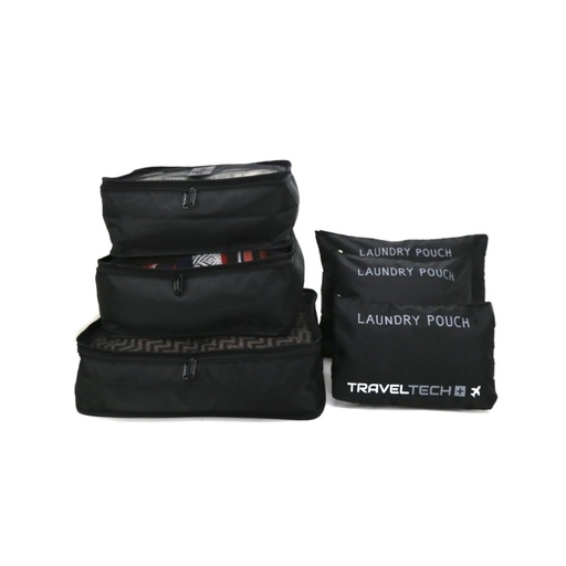 [210-60295] ORGANIZADOR DE VIAJE TRAVEL TECH 16029 NEGRO