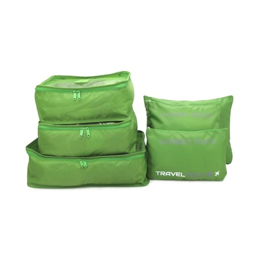 [210-60308] ORGANIZADOR DE VIAJE TRAVEL TECH 16030 VERDE