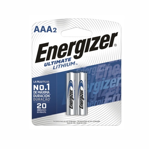 [105-01922] PILA ENERGIZER AAA LITHIUM BP2